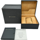 ブルガリ BVLGARI アショーマ AA44S ブルーグレー ステンレススチール 自動巻き メンズ 腕時計