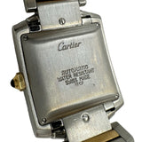 カルティエ Cartier タンクフランセーズ LM W51005Q4 アイボリー ゴールド/ステンレススチール 自動巻き レディース 腕時計