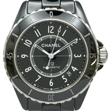 シャネル CHANEL J12 キャリバー12.1 38MM H5697 ブラック セラミック 自動巻き レディース 腕時計