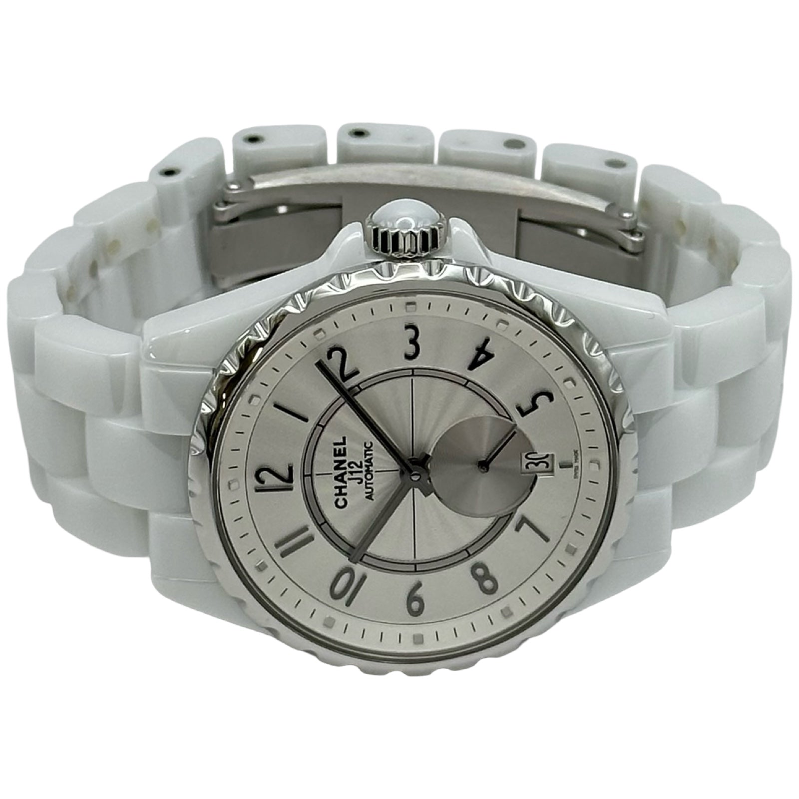 シャネル CHANEL J12 365 36.5MM H3837 シルバー セラミック