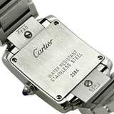 カルティエ Cartier タンクフランセーズ SM W51008Q3 アイボリー ステンレススチール クオーツ レディース 腕時計