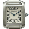 カルティエ Cartier タンクフランセーズ SM W51008Q3 アイボリー ステンレススチール クオーツ レディース 腕時計