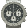 ブルガリ BVLGARI ブルガリブルガリクロノグラフ BB38SSCH ブラック ステンレススチール 自動巻き メンズ 腕時計