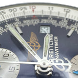 ブライトリング BREITLING オールドナビタイマー A13022(A132C13NP) ブルー ステンレススチール 自動巻き メンズ 腕時計
