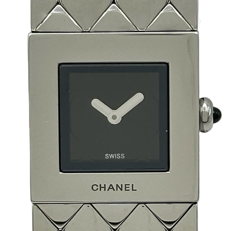 シャネル CHANEL マトラッセ H0009 ブラック ステンレススチール