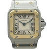 カルティエ Cartier サントス ガルベ SM W20012C4 アイボリー ゴールド/ステンレススチール クオーツ レディース 腕時計