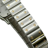 カルティエ Cartier サントス ガルベ SM W20012C4 アイボリー ゴールド/ステンレススチール クオーツ レディース 腕時計