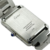 カルティエ Cartier タンクソロ LM W5200014 シルバー ステンレススチール クオーツ メンズ 腕時計
