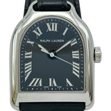 ラルフローレン RALPH LAUREN スティラップ ラージ モデル RLR0030703(468836793002) ブラック ステンレススチール 自動巻き メンズ 腕時計