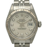 ロレックス ROLEX デイトジャスト 79174G シルバー ステンレススチール/ホワイトゴールド 自動巻き レディース 腕時計