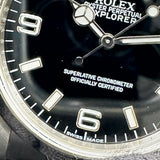 ロレックス ROLEX エクスプローラー 1 114270 ブラック ステンレススチール 自動巻き メンズ 腕時計