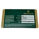 ロレックス ROLEX デイトジャスト36 116234 シルバー ホワイトゴールド/ステンレススチール 自動巻き メンズ 腕時計