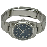 ロレックス ROLEX オイスターパーペチュアル 34 114200 ブルー ステンレススチール 自動巻き ユニセックス 腕時計