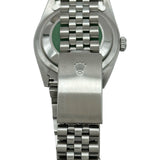 ロレックス ROLEX デイトジャスト 16200 ブラック ステンレススチール 自動巻き メンズ 腕時計