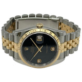 ロレックス ROLEX デイトジャスト 36 1162332BR オニキス ゴールド/ステンレススチール 自動巻き メンズ 腕時計