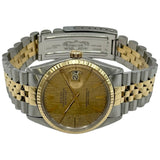 ロレックス ROLEX デイトジャスト 16013 ゴールド(モザイク) ゴールド/ステンレススチール 自動巻き メンズ 腕時計