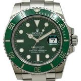 ロレックス ROLEX サブマリーナ 116610LV グリーン ステンレススチール 自動巻き メンズ 腕時計