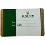 ロレックス ROLEX エクスプローラー 1 214270 ブラック ステンレススチール 自動巻き メンズ 腕時計