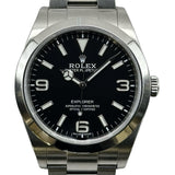 ロレックス ROLEX エクスプローラー 1 214270 ブラック ステンレススチール 自動巻き メンズ 腕時計