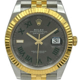 ロレックス ROLEX デイトジャスト41 126333 スレート ゴールド/ステンレススチール 自動巻き メンズ 腕時計
