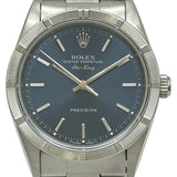ロレックス ROLEX エアキング 14010 ブルー ステンレススチール 自動巻き メンズ 腕時計
