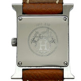 エルメス HERMES Hウォッチ HH1.210 シルバー ステンレススチール クオーツ レディース 腕時計