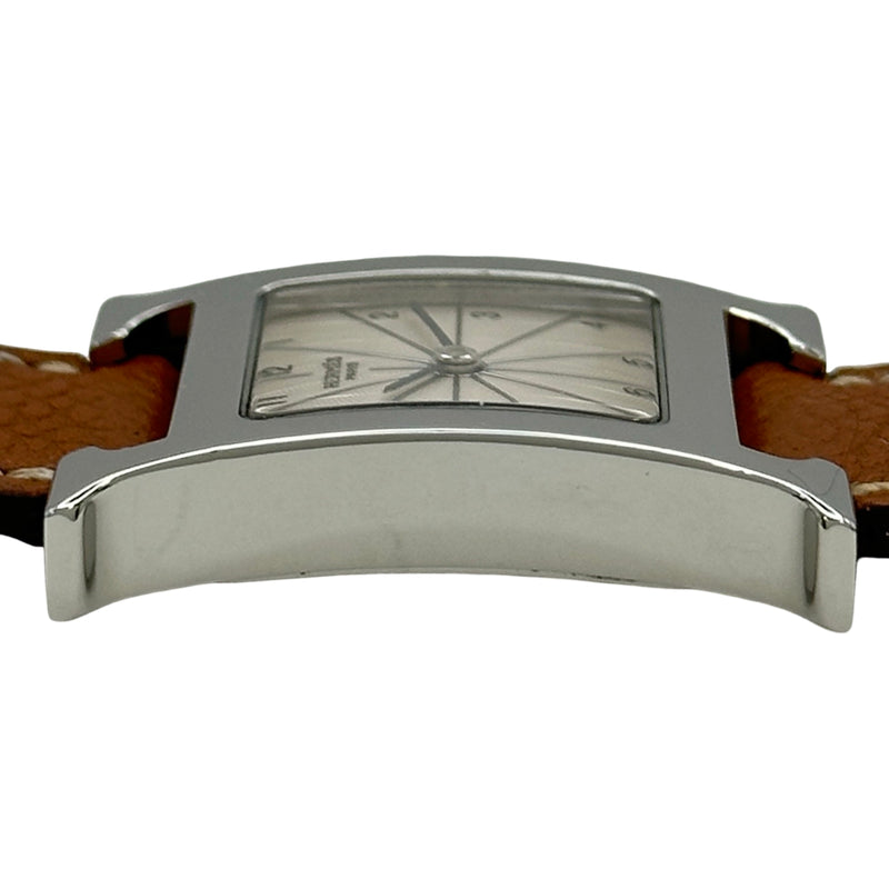 エルメス HERMES Hウォッチ HH1.210 シルバー ステンレススチール