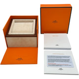 エルメス HERMES ケープコッド CC1.232 ホワイトシェル ステンレススチール クオーツ レディース 腕時計