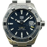タグ・ホイヤー TAG HEUER アクアレーサー キャリバー5 WBD2112-0 ブルー ステンレススチール 自動巻き メンズ 腕時計