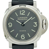 パネライ PANERAI ルミノールベース 8デイズ アッチャイオ PAM00560 ブラック ステンレススチール 手巻き メンズ 腕時計