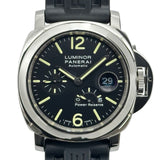 パネライ PANERAI ルミノール パワーリザーブ PAM00090 ブラック ステンレススチール 自動巻き メンズ 腕時計
