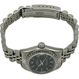 ロレックス ROLEX オイスターパーペチュアル デイト 69240 ブラック ステンレススチール 自動巻き レディース 腕時計