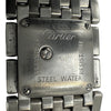 カルティエ Cartier リュバン ブルーシェル W61002T9 ブルー ステンレススチール クオーツ レディース 腕時計
