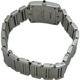 カルティエ Cartier タンクフランセーズ SM W51008Q3 アイボリー ステンレススチール クオーツ レディース 腕時計
