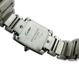 カルティエ Cartier タンクフランセーズ SM W51008Q3 アイボリー ステンレススチール クオーツ レディース 腕時計