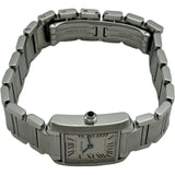 カルティエ Cartier タンクフランセーズ SM W51008Q3 アイボリー ステンレススチール クオーツ レディース 腕時計