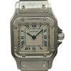 カルティエ Cartier サントス ガルベ SM W20017D6 アイボリー ステンレススチール クオーツ レディース 腕時計