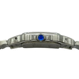 カルティエ Cartier サントス ガルベ SM W20017D6 アイボリー ステンレススチール クオーツ レディース 腕時計