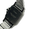 カルティエ Cartier サントス ガルベ SM W20017D6 アイボリー ステンレススチール クオーツ レディース 腕時計