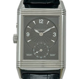 ジャガー・ルクルト JAEGER-LE COULTRE レベルソ デュオ ナイト＆デイ Q2718470(270.854) シルバー/ブラック ステンレススチール 手巻き メンズ 腕時計