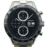 タグ・ホイヤー TAG HEUER カレラ キャリバー16 クロノグラフ CV2010-2 ブラック ステンレススチール 自動巻き メンズ 腕時計