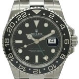 ロレックス ROLEX GMTマスター2 116710LN ブラック ステンレススチール 自動巻き メンズ 腕時計
