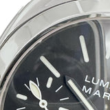 パネライ PANERAI ルミノール マリーナ PAM00111 ブラック ステンレススチール 自動巻き メンズ 腕時計