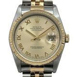 ロレックス ROLEX デイトジャスト 16233 ゴールド ゴールド/ステンレススチール 自動巻き メンズ 腕時計