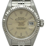 ロレックス ROLEX デイトジャスト 69174 シルバー ホワイトゴールド/ステンレススチール 自動巻き レディース 腕時計