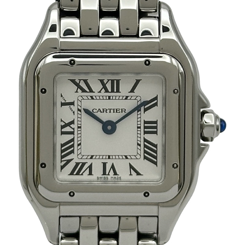 Cartier パンテール パンサー 腕時計 ステンレス カルティエ Cartier パンテールドゥカルティエSM WSPN0013 シルバー