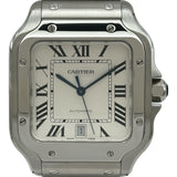 カルティエ Cartier サントス ドゥカルティエ LM WSSA0018 シルバー ステンレススチール 自動巻き メンズ 腕時計