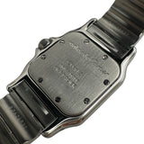カルティエ Cartier サントス ガルベ SM W20012C4 アイボリー ゴールド/ステンレススチール クオーツ レディース 腕時計