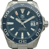 タグ・ホイヤー TAG HEUER アクアレーサー キャリバー5 WAY211C.BA0928 ブルー ステンレススチール 自動巻き メンズ 腕時計