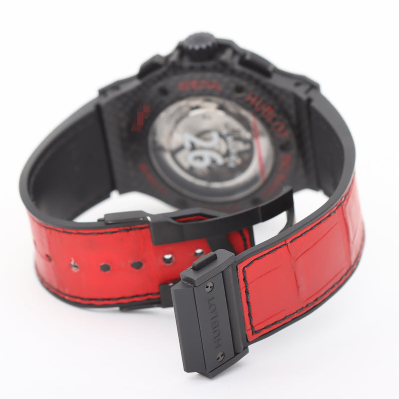 ウブロ HUBLOT ビッグバン アエロバン レッドデビル26 香川真司モデル 311.QX.1113.GR カーボン/ラバーストラップ 自動巻き  メンズ 腕時計